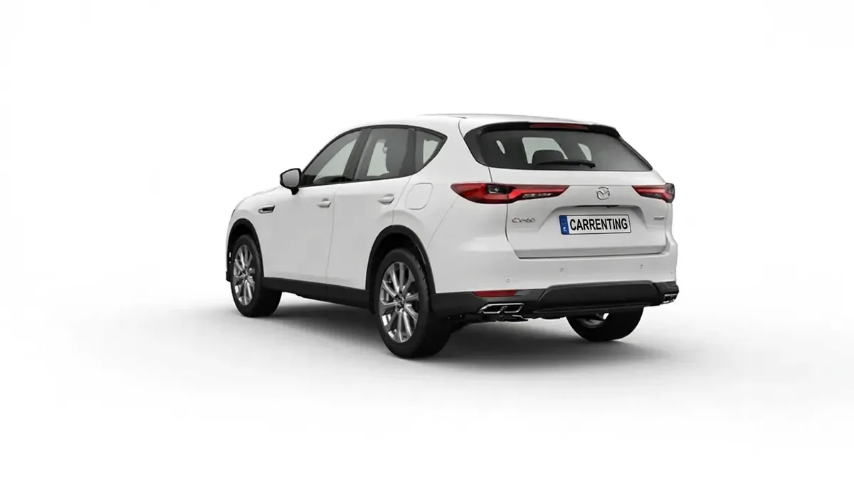 Mazda CX-60 e-Skyactiv MHEV RWD Exclusive-Line II en renting en Barcelona — Interior