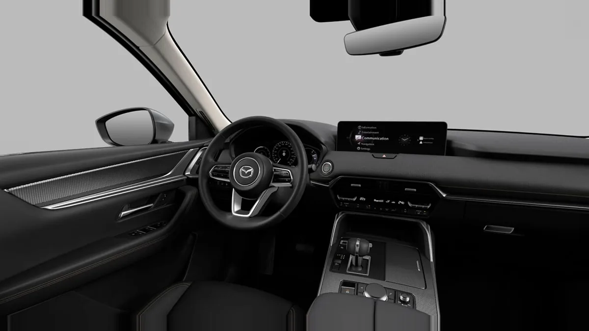 Mazda CX-60 e-Skyactiv MHEV RWD Exclusive-Line II en renting en Barcelona — vista 6