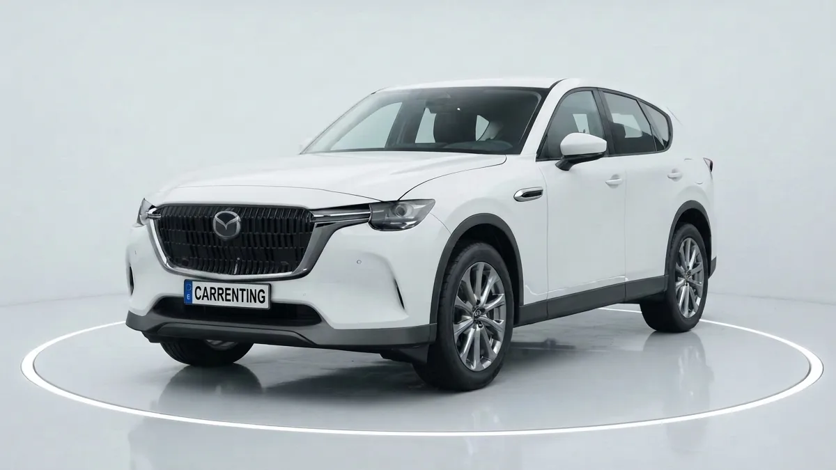Mazda CX-60 e-Skyactiv MHEV RWD Exclusive-Line II en renting en Barcelona — Lateral