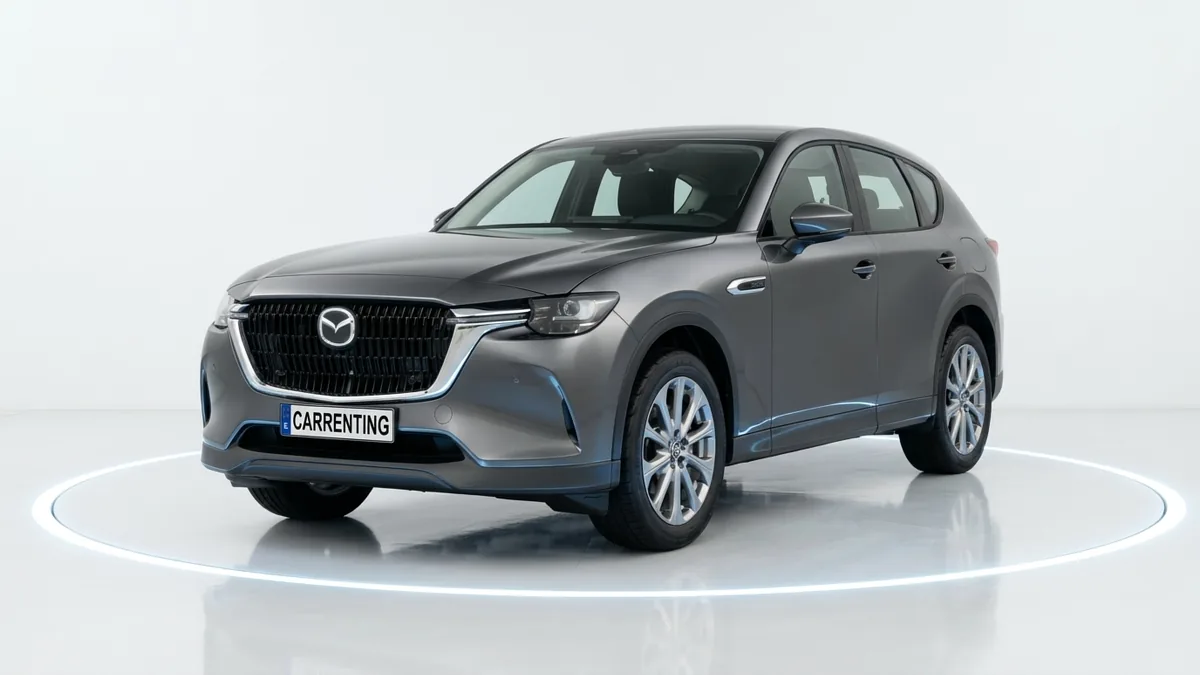 Mazda CX-60 e-Skyactiv PHEV AWD Exclusive-Line en renting en Barcelona — Lateral