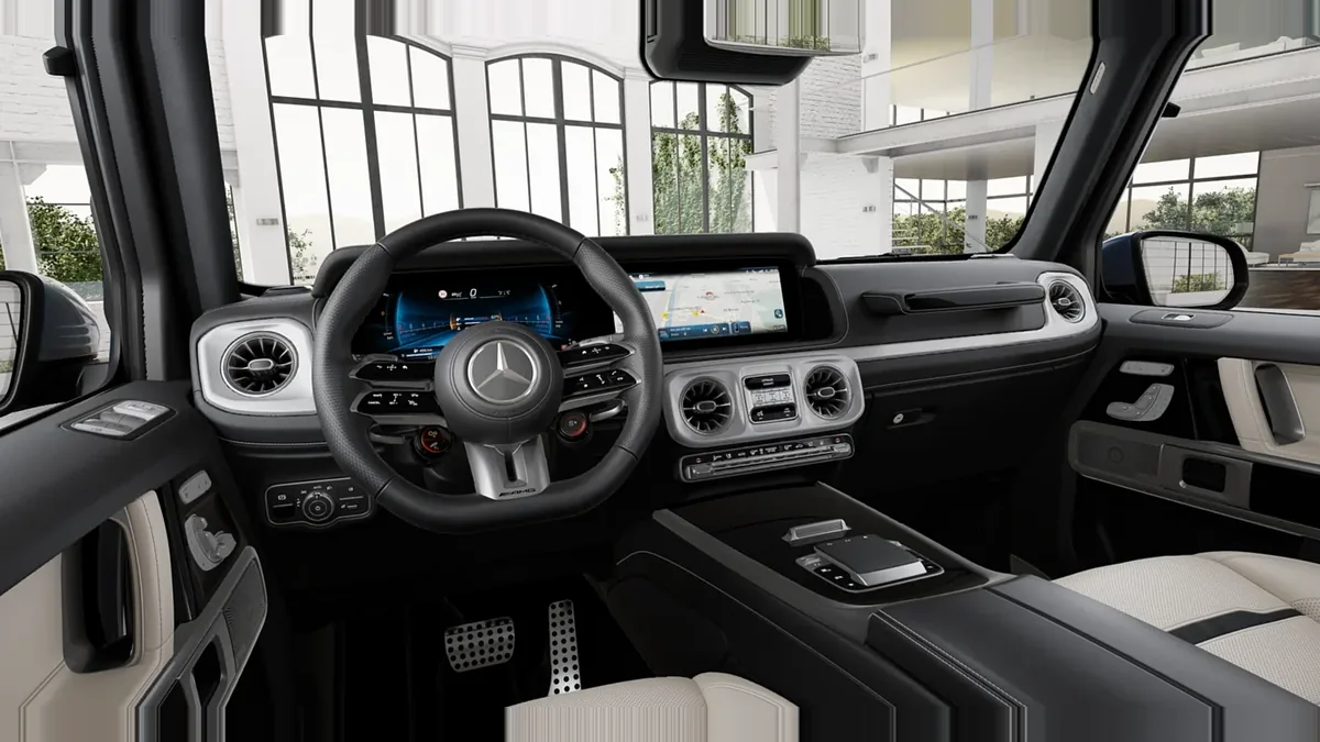 Mercedes-AMG G 63 en renting en Barcelona — Interior