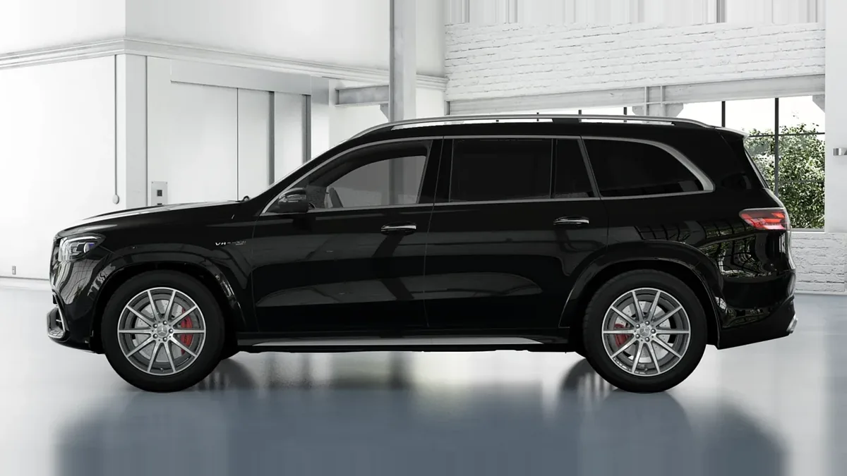 Mercedes-AMG GLS 63 4MATIC en renting en Barcelona — Trasera