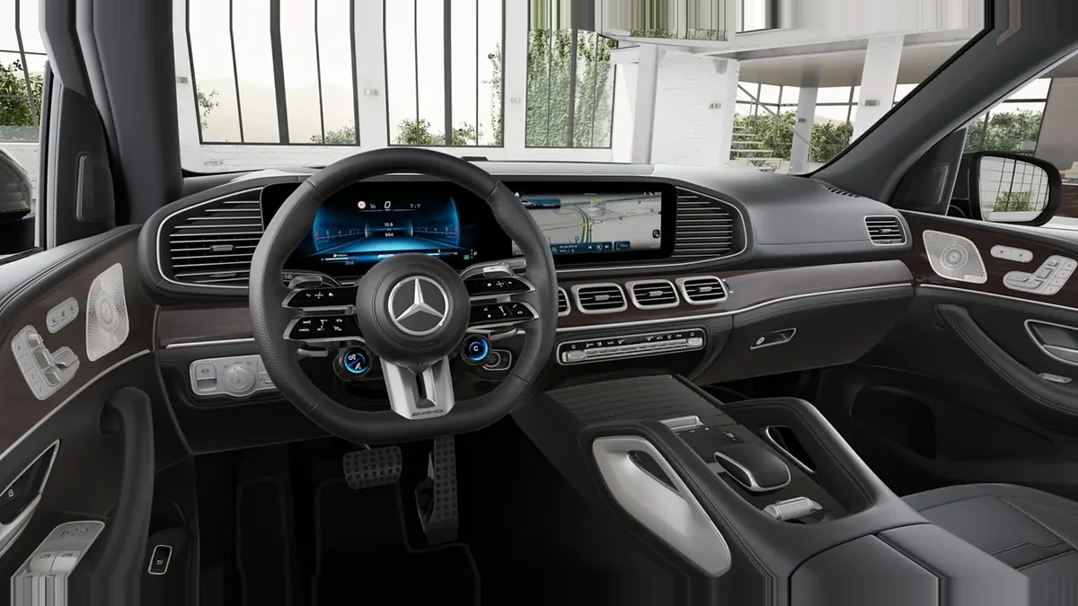Mercedes-AMG GLS 63 4MATIC en renting en Barcelona — Interior