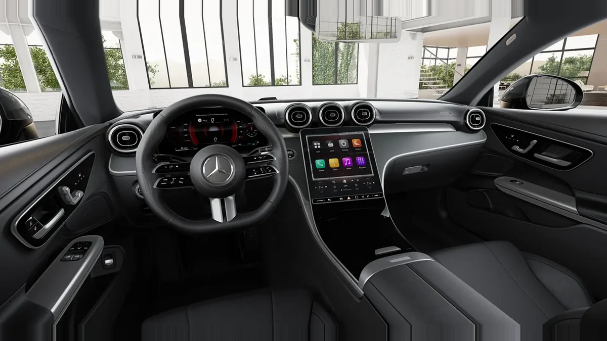 Mercedes-Benz CLE 220d Coupé en renting en Barcelona — Interior