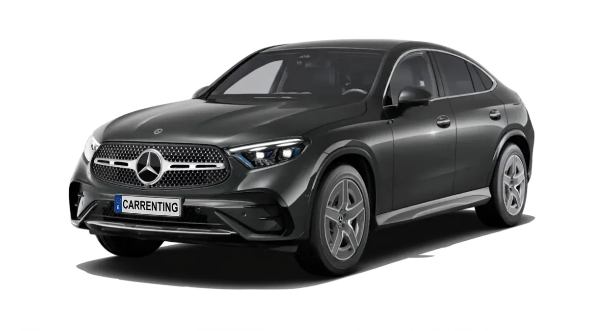 Mercedes-Benz GLC Coupé 200 4MATIC en renting en Barcelona — Trasera