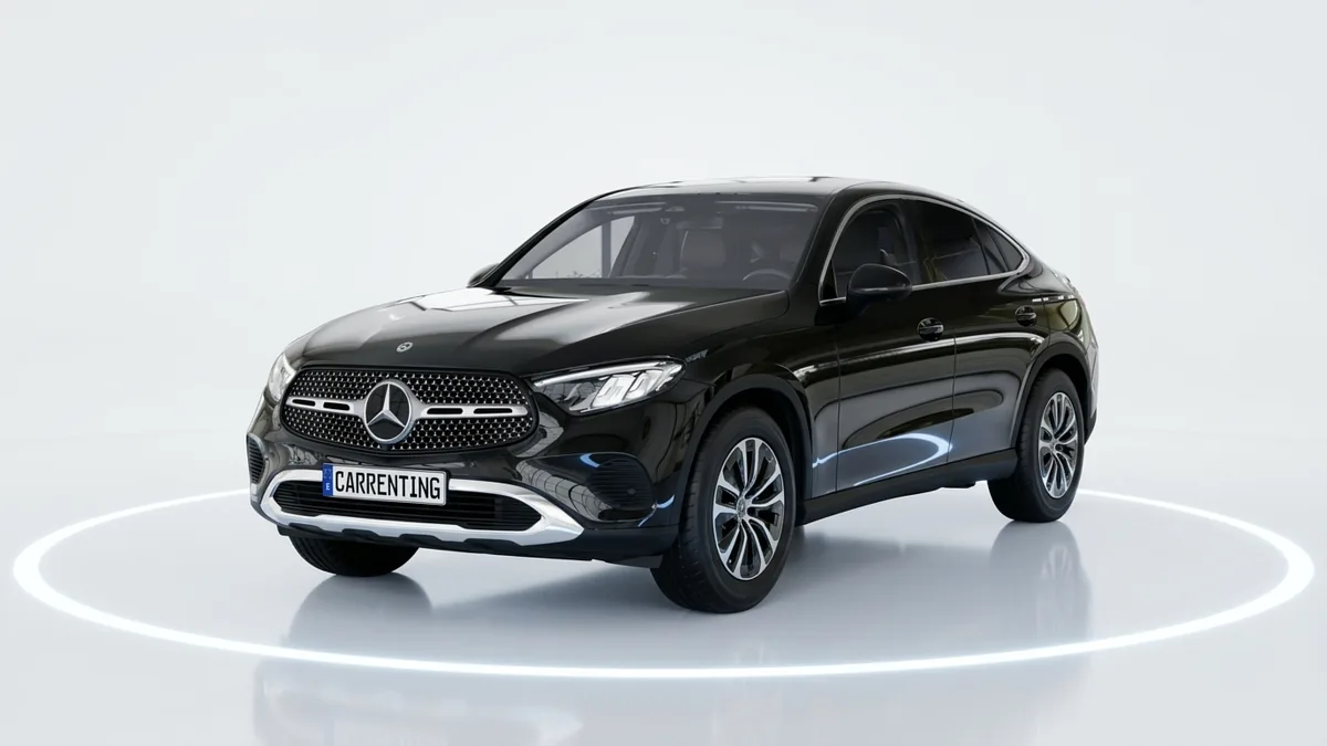 Mercedes-Benz GLC Coupé 220D 4MATIC en renting en Barcelona — Lateral