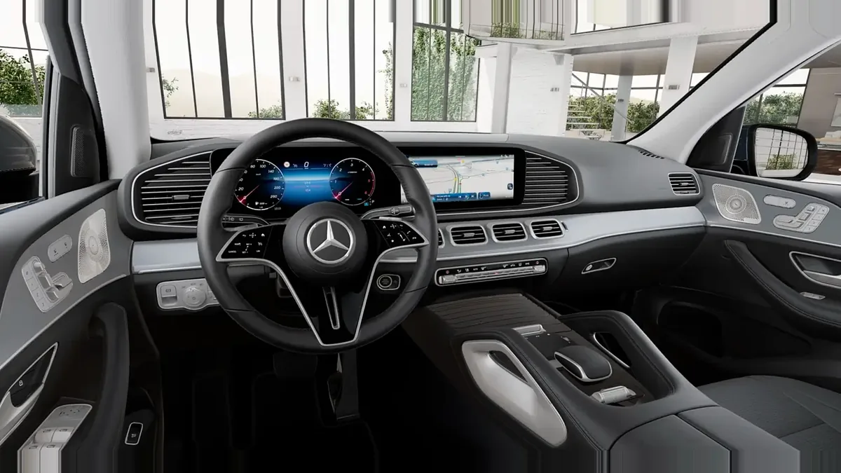 Mercedes-Benz GLE 300d 4MATIC en renting en Barcelona — Interior