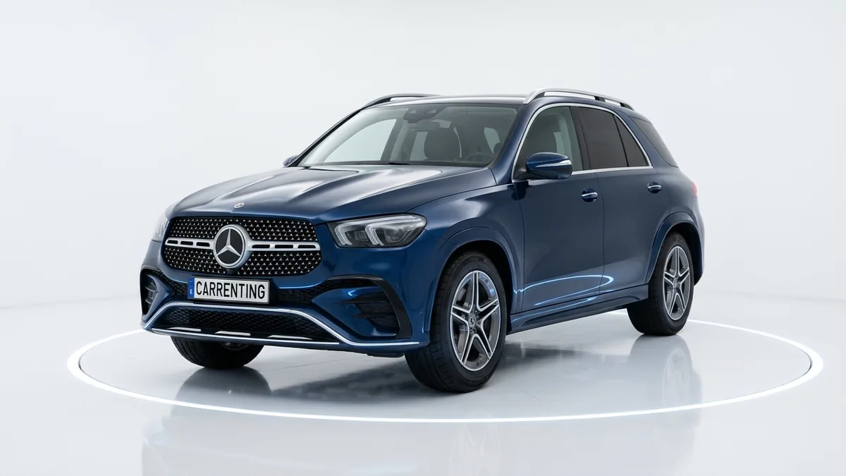 Mercedes-Benz GLE 300d 4MATIC en renting en Barcelona — Lateral