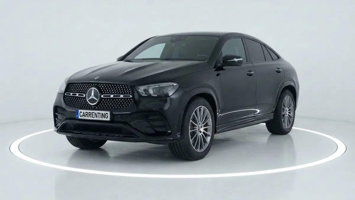 Mercedes-Benz GLE 350de 4MATIC Coupé en renting en Barcelona — Lateral