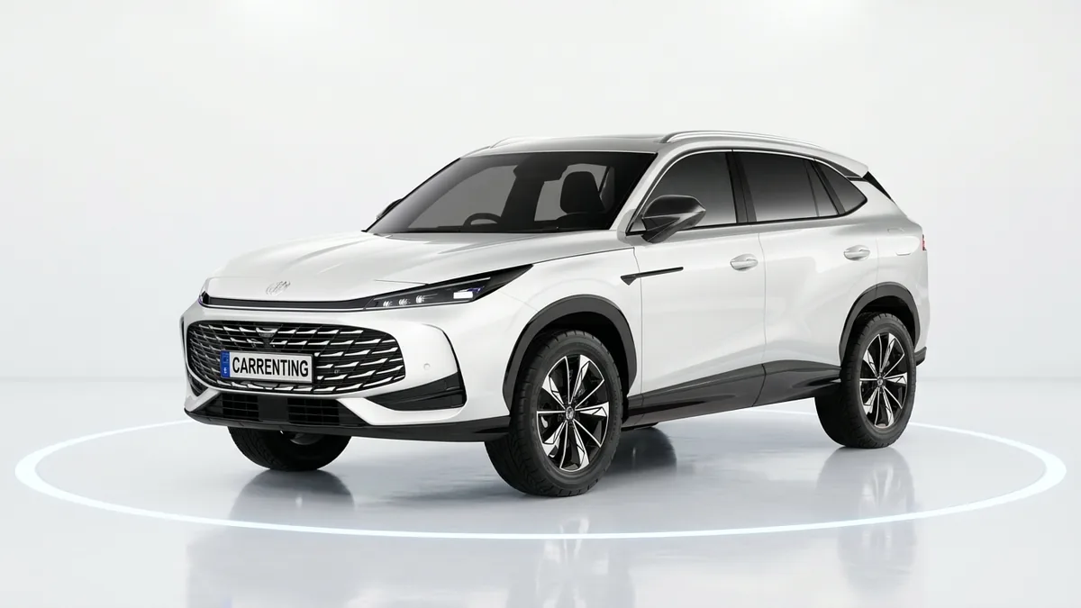 MG HS 1.5 Hybrid Comfort WHT en renting en Barcelona — Lateral