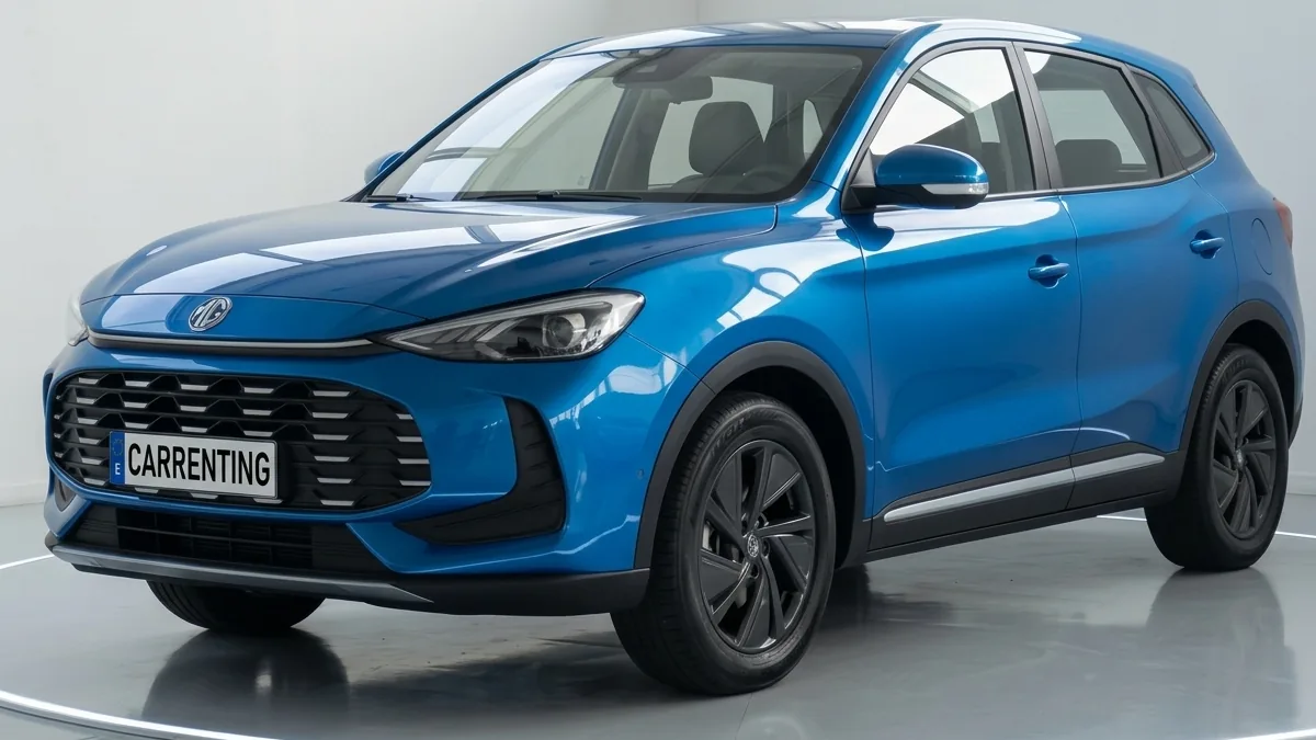 MG ZS Hybrid+ Business en renting en Barcelona — Lateral