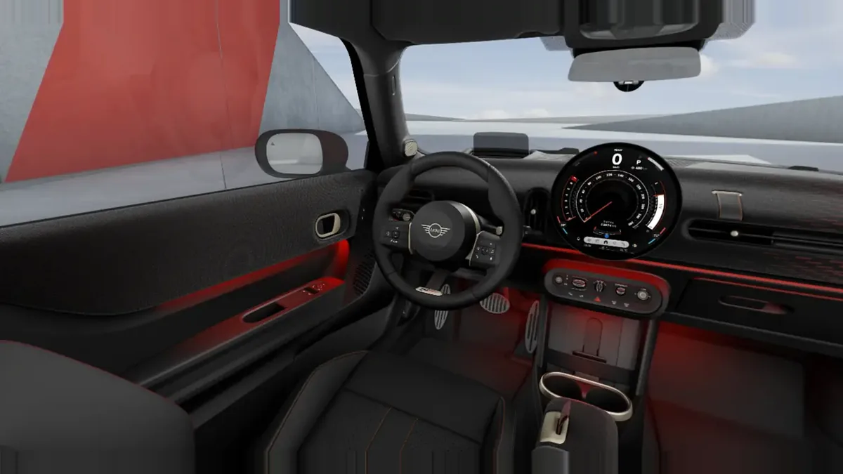 MINI John Cooper Works en renting en Barcelona — Interior