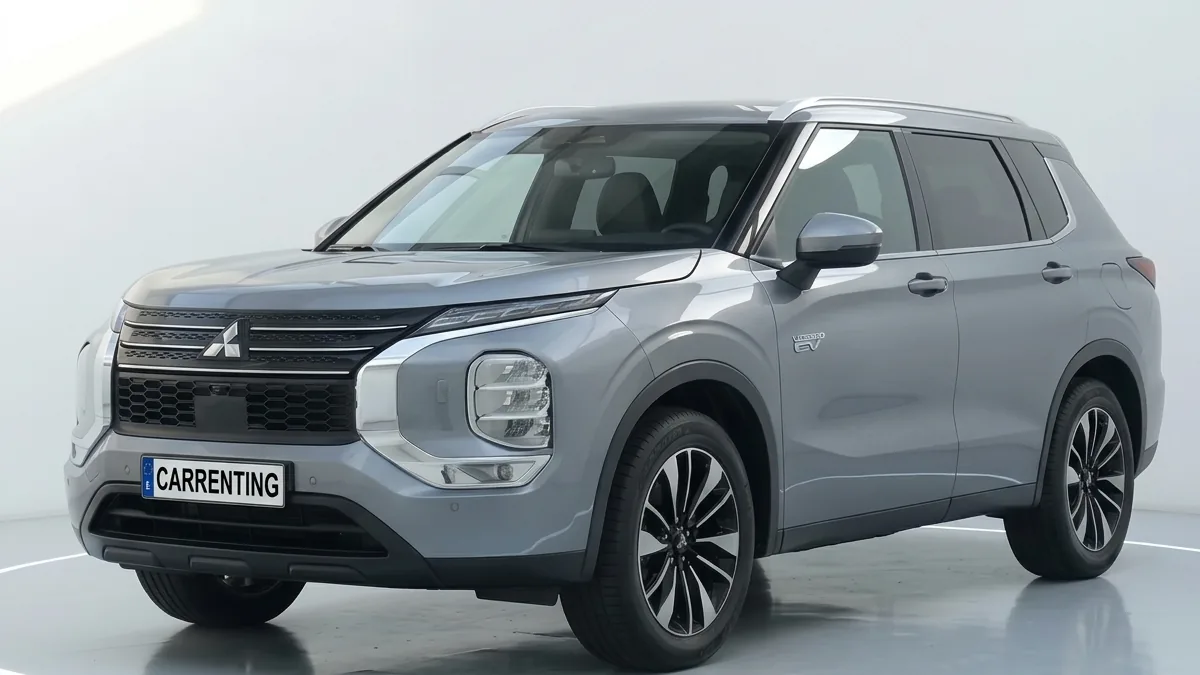 Mitsubishi Outlander PHEV Kaiteki 4WD 306CV en renting en Barcelona — Lateral