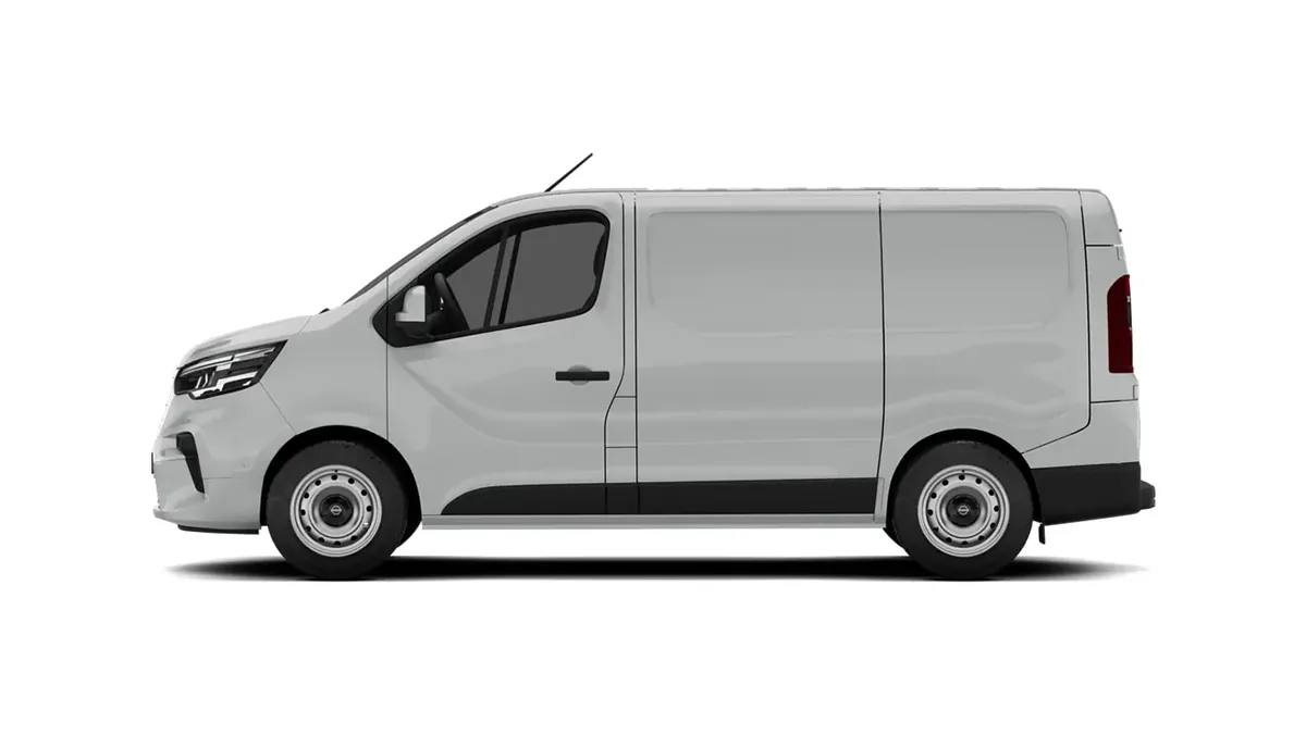 Nissan Primastar Furgón 2.0 DCI S&S L1H1 Acenta 110CV (MERCANCÍAS PROPIAS) en renting en Barcelona — Trasera