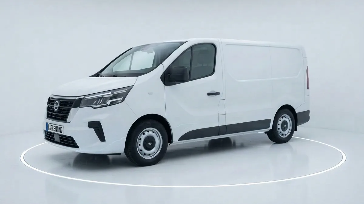 Nissan Primastar Furgón 2.0 DCI S&S L1H1 Acenta 110CV (MERCANCÍAS PROPIAS) en renting en Barcelona — Lateral