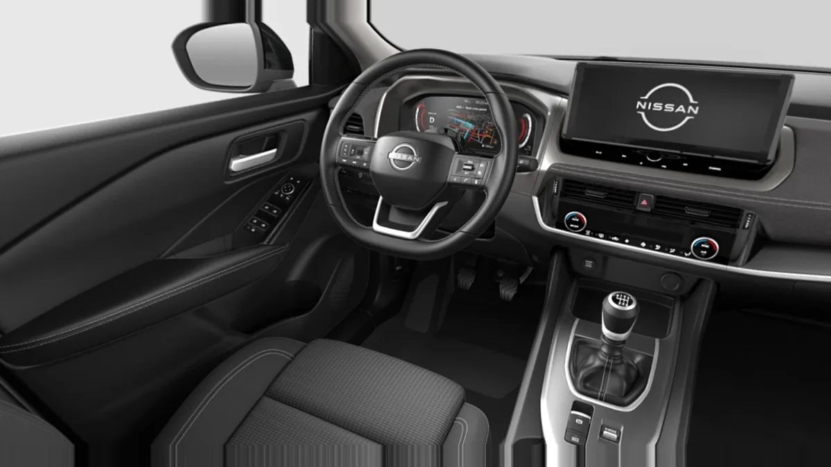 Nissan Qashqai DIG-T 117kW (158CV) MHEV 4x2 Acenta WTH MR en renting en Barcelona — Interior