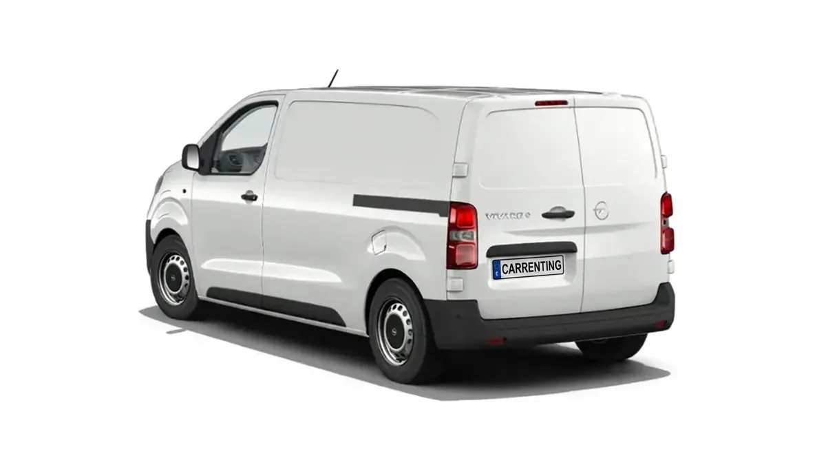 Opel Vivaro Furgón Electric 100kW + Batería 75 kWh VU en renting en Barcelona — Delantera