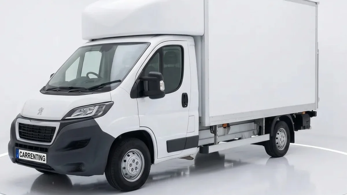 Peugeot Boxer Caja Paquetera Portón L3 3.5T Max BlueHDi 180 S&S 6vel en renting en Barcelona — Lateral