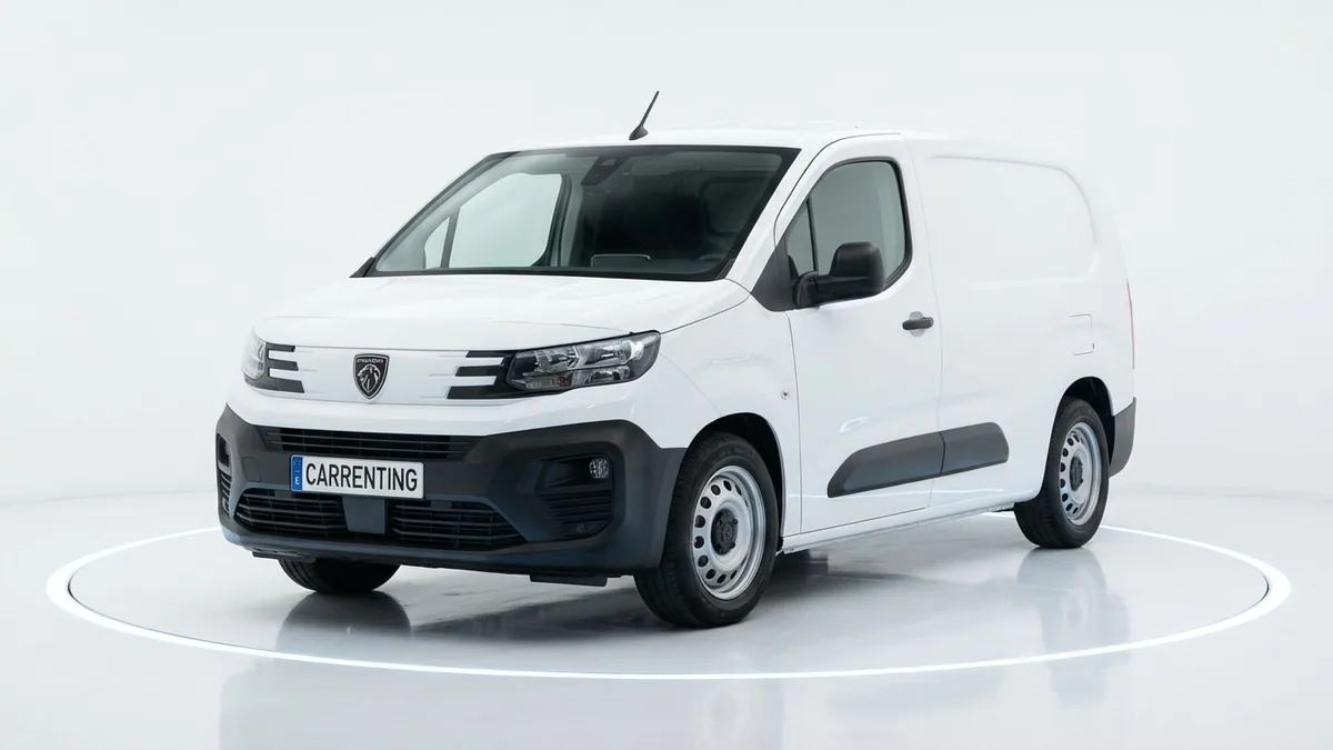 Peugeot Partner Furgón Diesel 1.5 BlueHDI S&S Standard 600kg 100 (MERCANCÍAS TERCEROS) en renting en Barcelona — Lateral