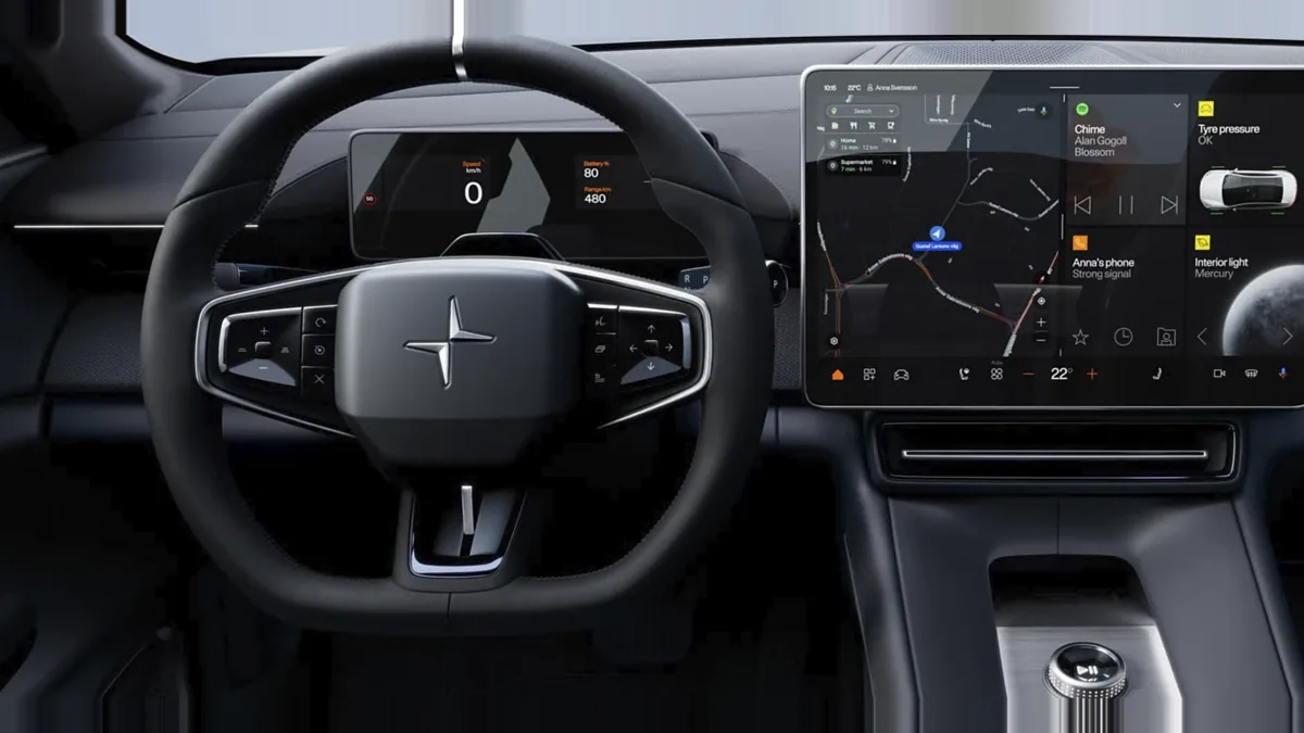 Polestar 4 Long Range Single 200kW en renting en Barcelona — vista 7