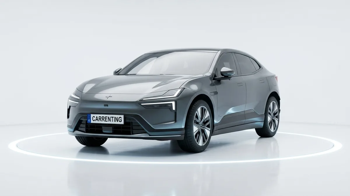 Polestar 4 Long Range Single 200kW en renting en Barcelona — Lateral