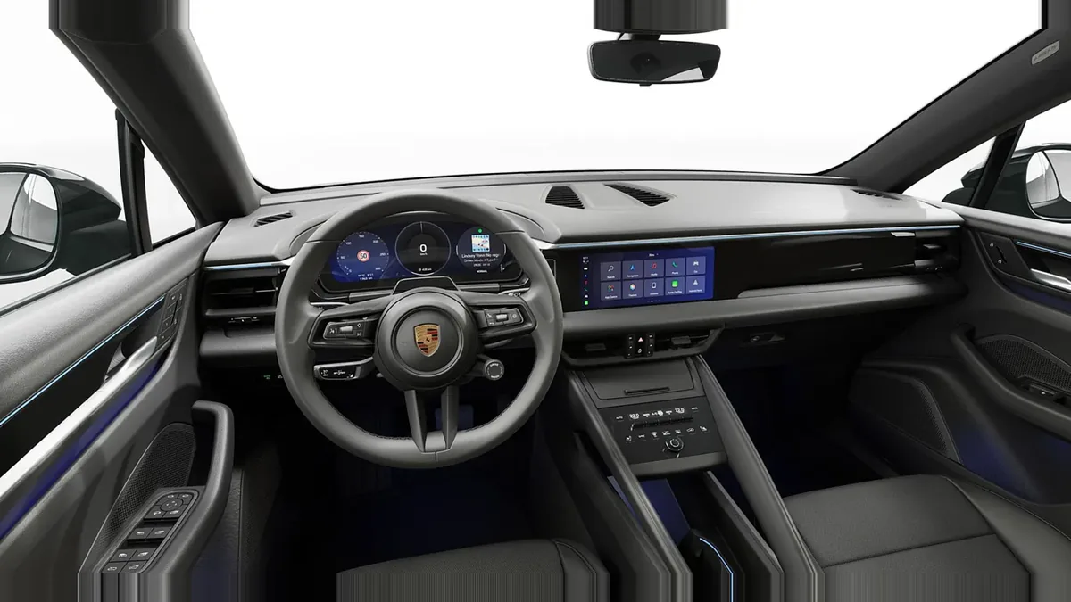 Porsche Macan 4 408CV en renting en Barcelona — Interior