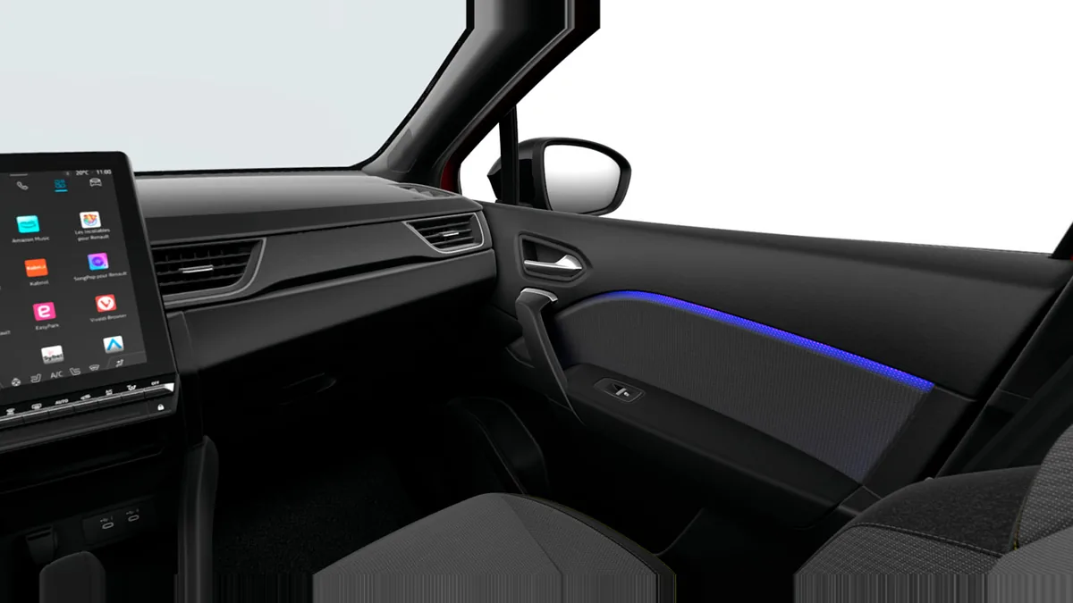 Renault CAPTUR E-TECH Full Hybrid Techno en renting en Barcelona — Interior