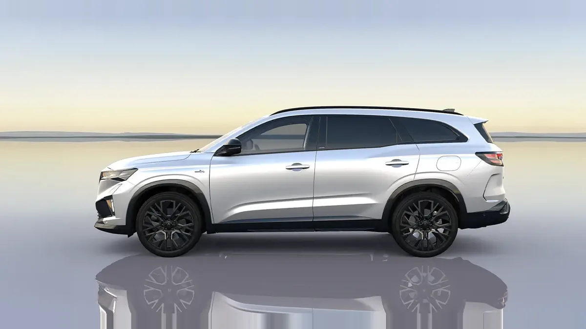 Renault Espace Espirit Alpine Full Hybrid E-Tech 146kW 7p en renting en Barcelona — Delantera