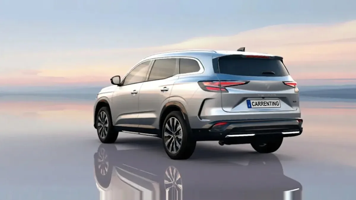 Renault ESPACE TECHNO E-TECH FULL HYBRID 200CV GA en renting en Barcelona — Delantera
