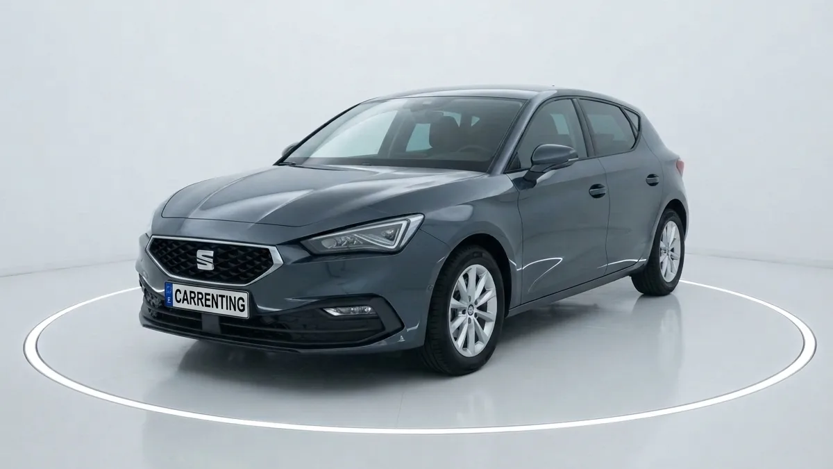 SEAT León 1.5 eTSI (115CV) DSG Style XL en renting en Barcelona — Lateral