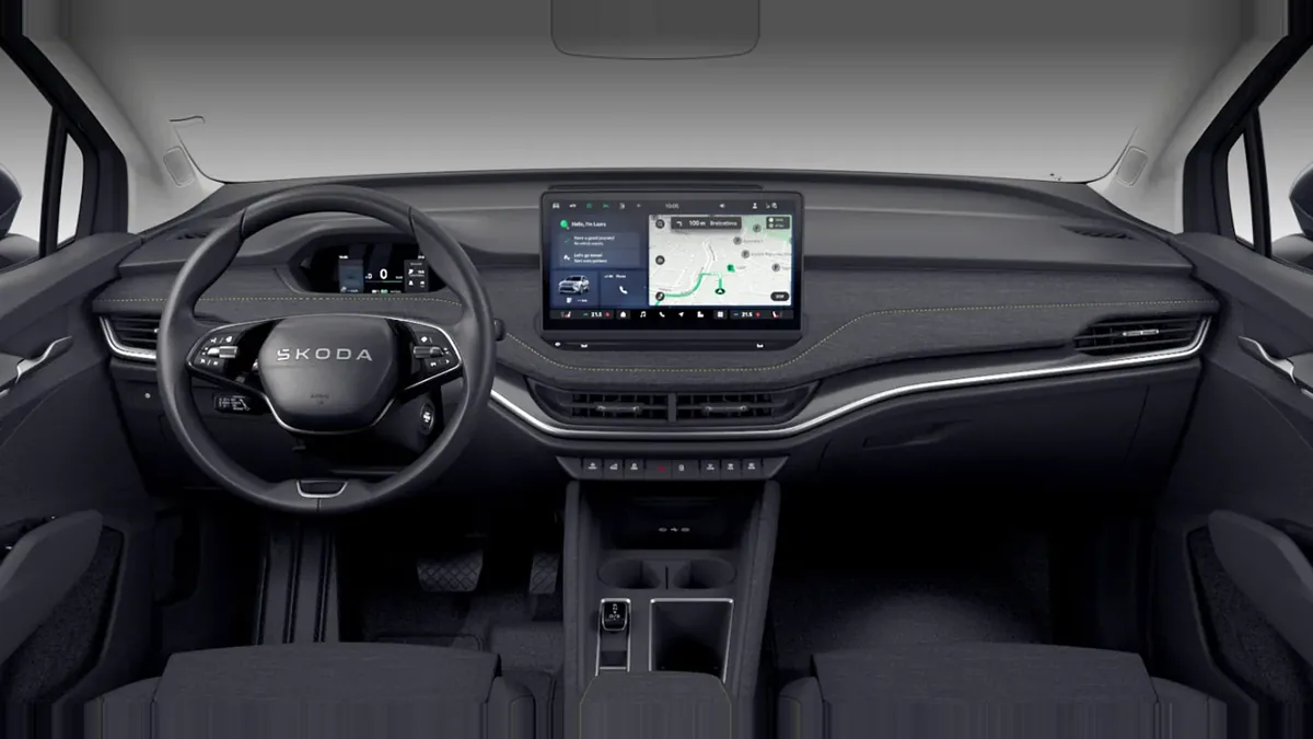 Škoda Elroq 150kW (204CV) 63kWh en renting en Barcelona — Interior