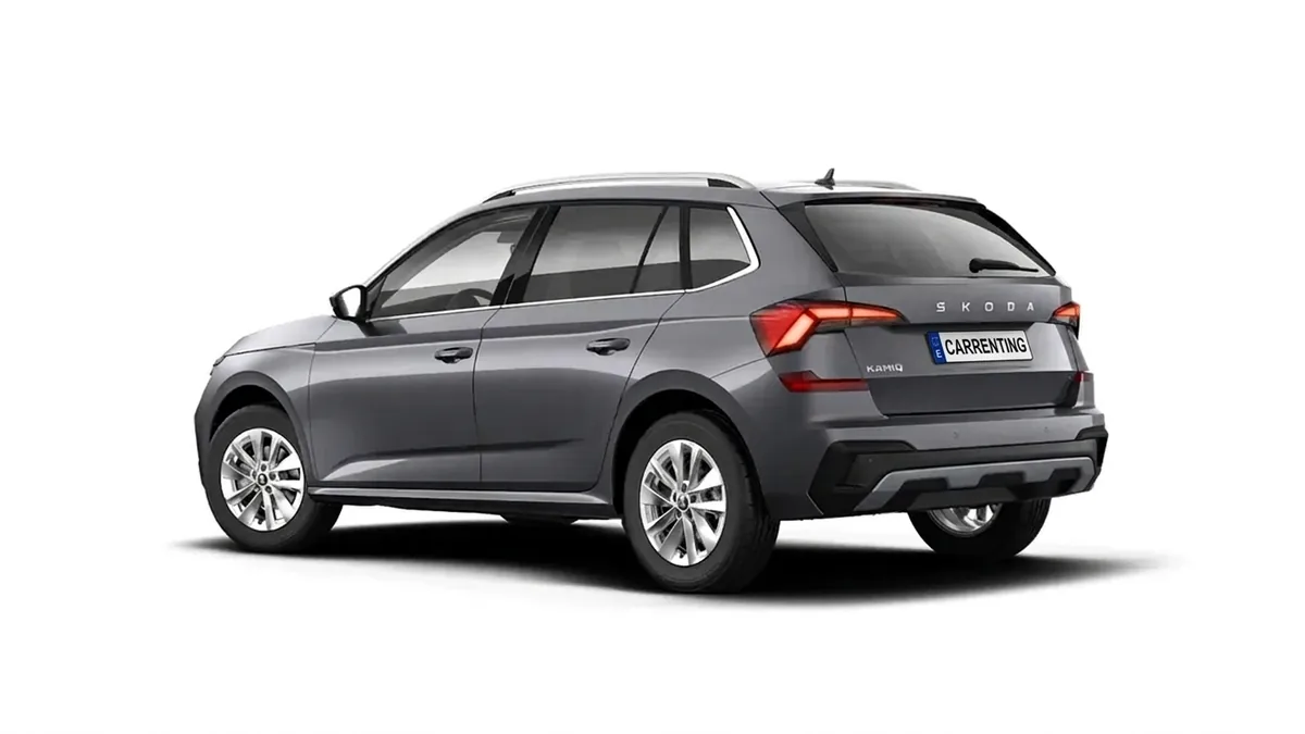 Škoda Kamiq 1.5 TSI DSG Selection en renting en Barcelona — vista 7