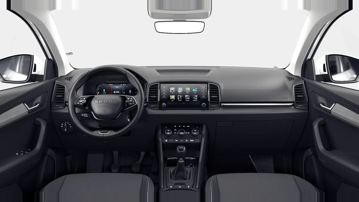 Škoda Karoq 2.0 TDI 85kW (115CV) Selection CW en renting en Barcelona — Interior
