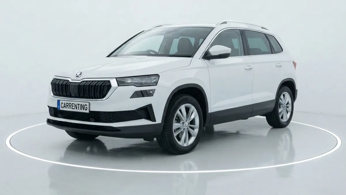 Škoda Karoq Selection 2.0 TDI 150cv 4x4 DSG en renting en Barcelona — Trasera