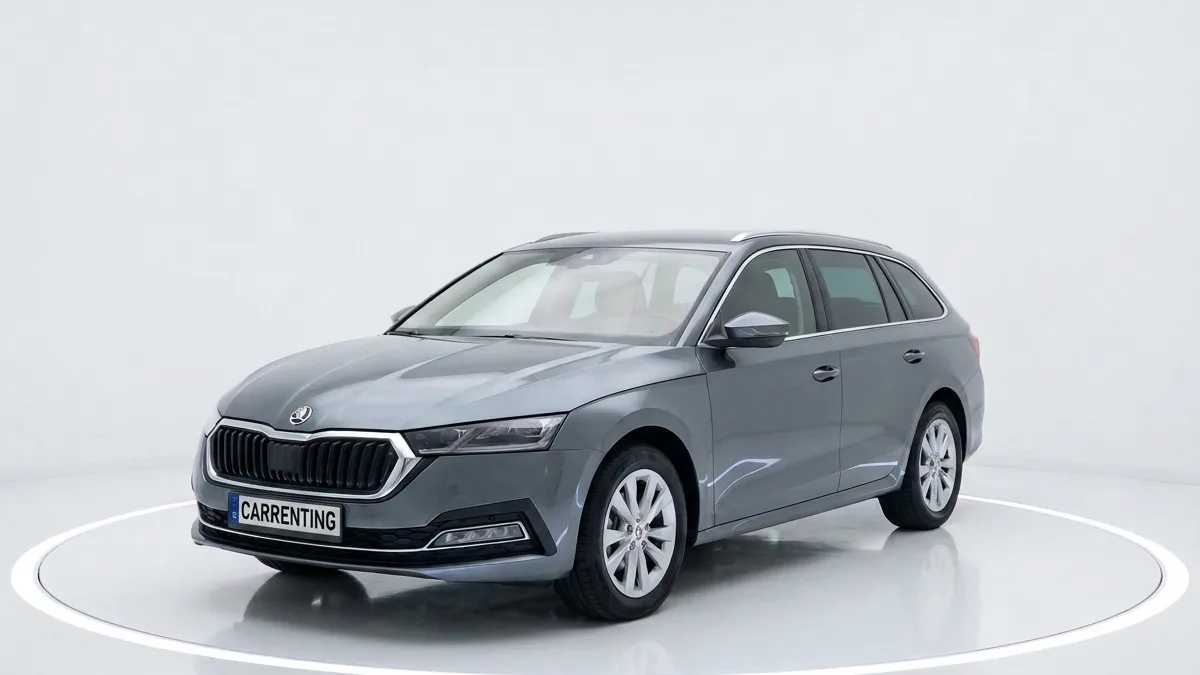 Škoda Octavia Combi 2.0 TDI DSG Selection en renting en Barcelona — Lateral