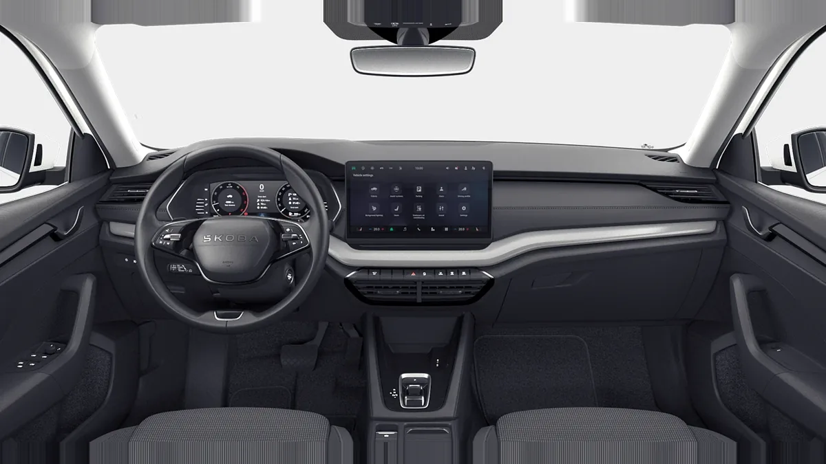 Škoda Octavia Limo Selection 2.0 TDI 150CV DSG 7vel en renting en Barcelona — Interior