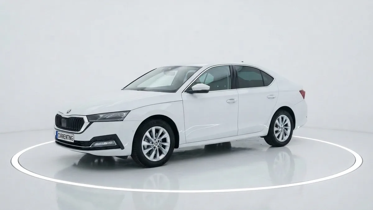 Škoda Octavia Limo Selection 2.0 TDI 150CV DSG 7vel en renting en Barcelona — Lateral