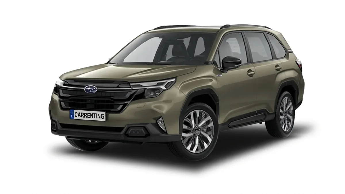Subaru Forester 2.0i Hybrid Field CVT en renting en Barcelona — Trasera