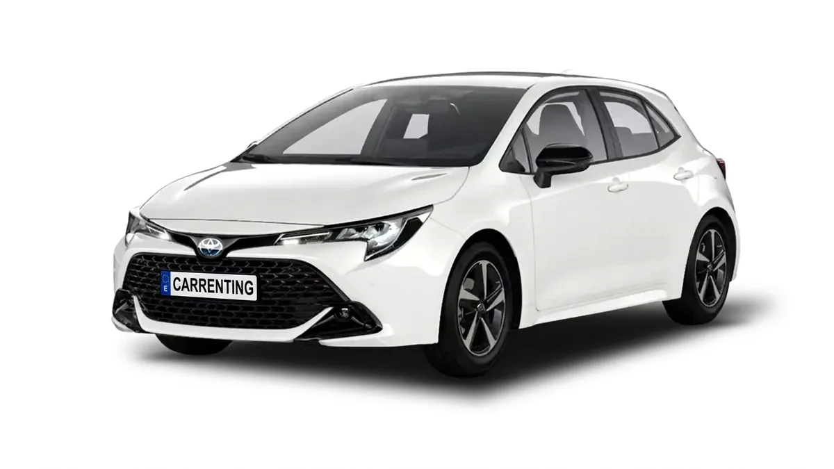 Toyota Corolla 140H Active en renting en Barcelona — Trasera