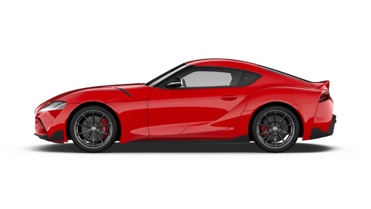 Toyota GR Supra 3.0T 250kW (340CV) Performance AT8 en renting en Barcelona — Trasera