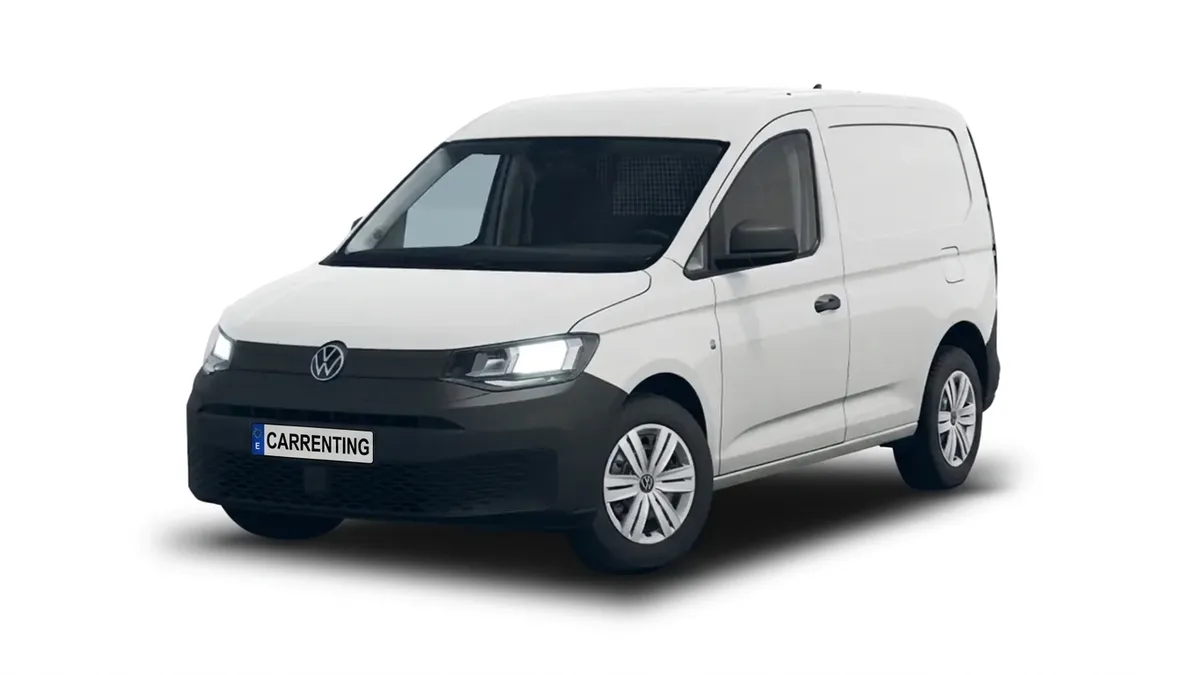 Volkswagen Caddy Cargo 2.0 TDI 75kW (102CV) - FRÍO POSITIVO en renting en Barcelona — Trasera