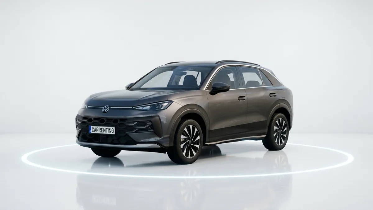 Volkswagen T-ROC Match 1.5 eTSI 85kW (116CV) DSG GRY en renting en Barcelona — Lateral